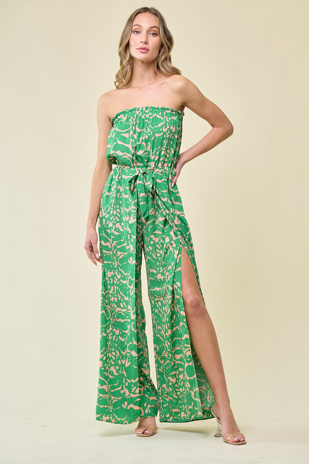 "Escape with Me" Split Leg Romper