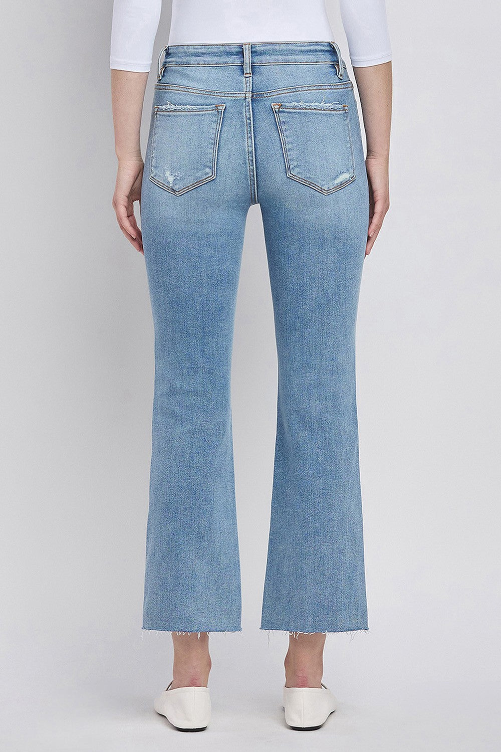 Lovervet High Rise Kick Flare Jeans