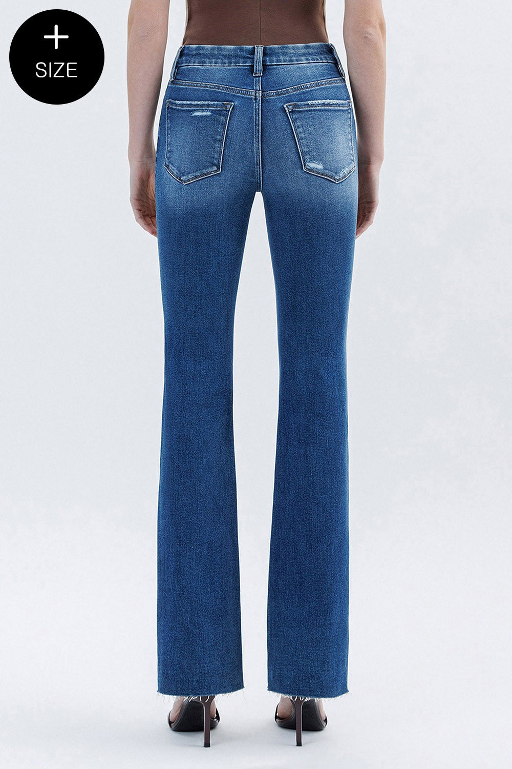 VERVET Curvy High Rise Bootcut