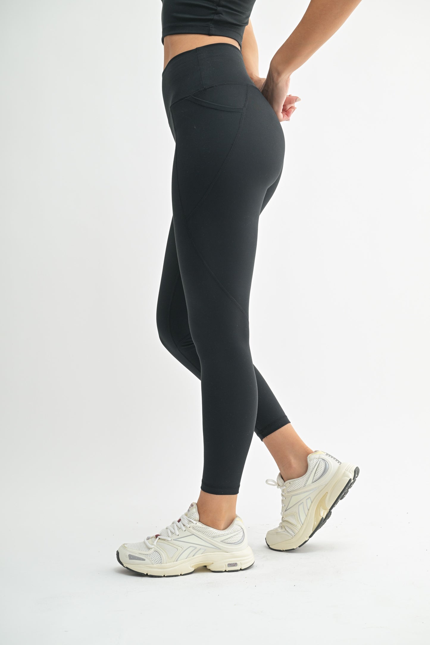 MONO B Venice Cloud Light Sculpt High-waisted Leggings (POCKETS)
