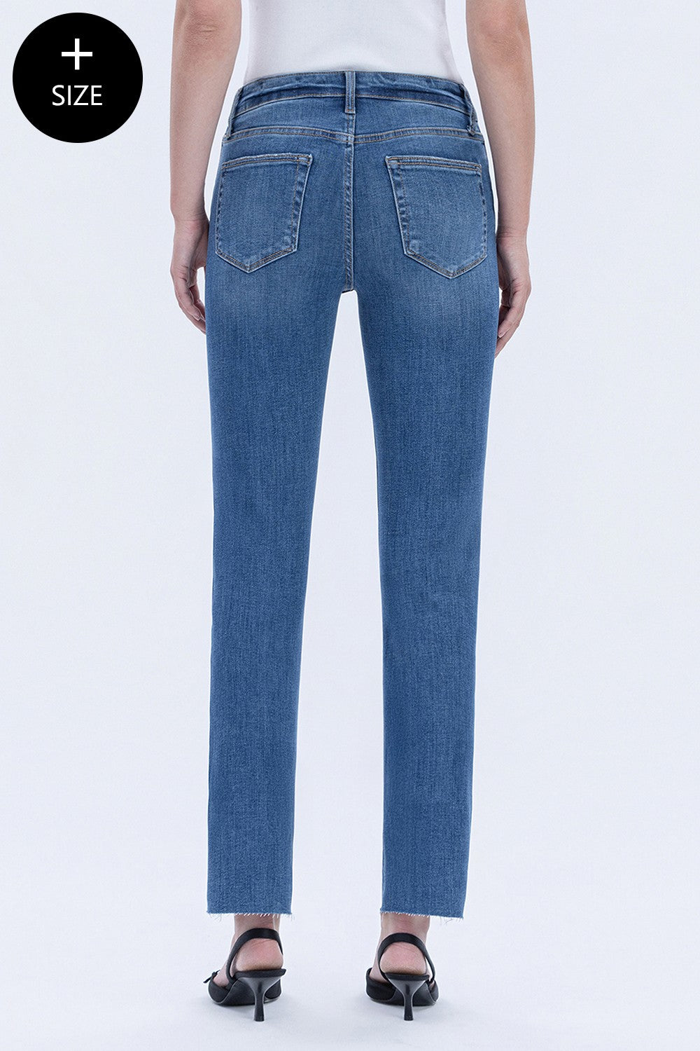 High Rise Slim Straight