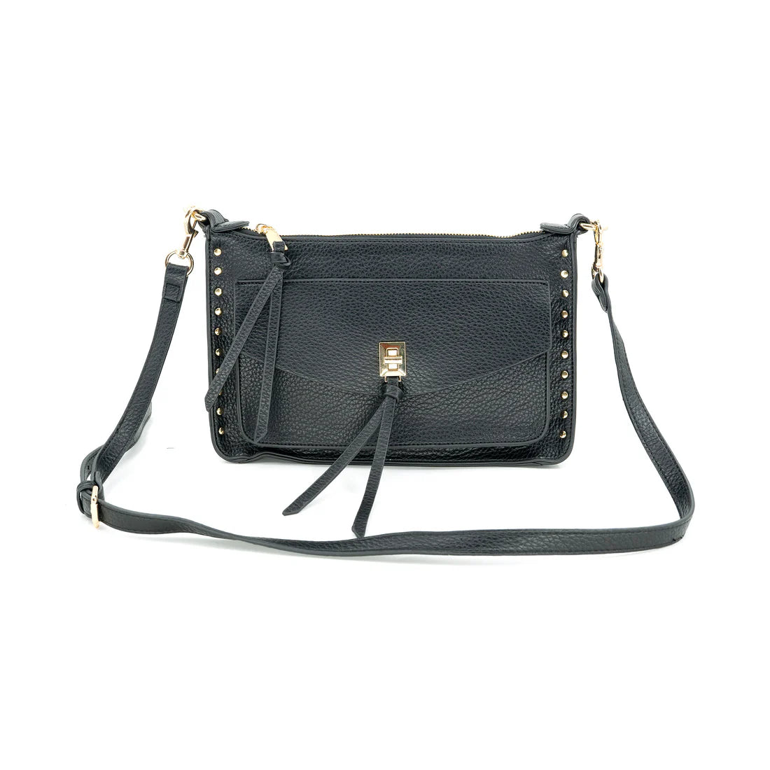 "Punchy" BC Bags Studded Purse (multiple colors)