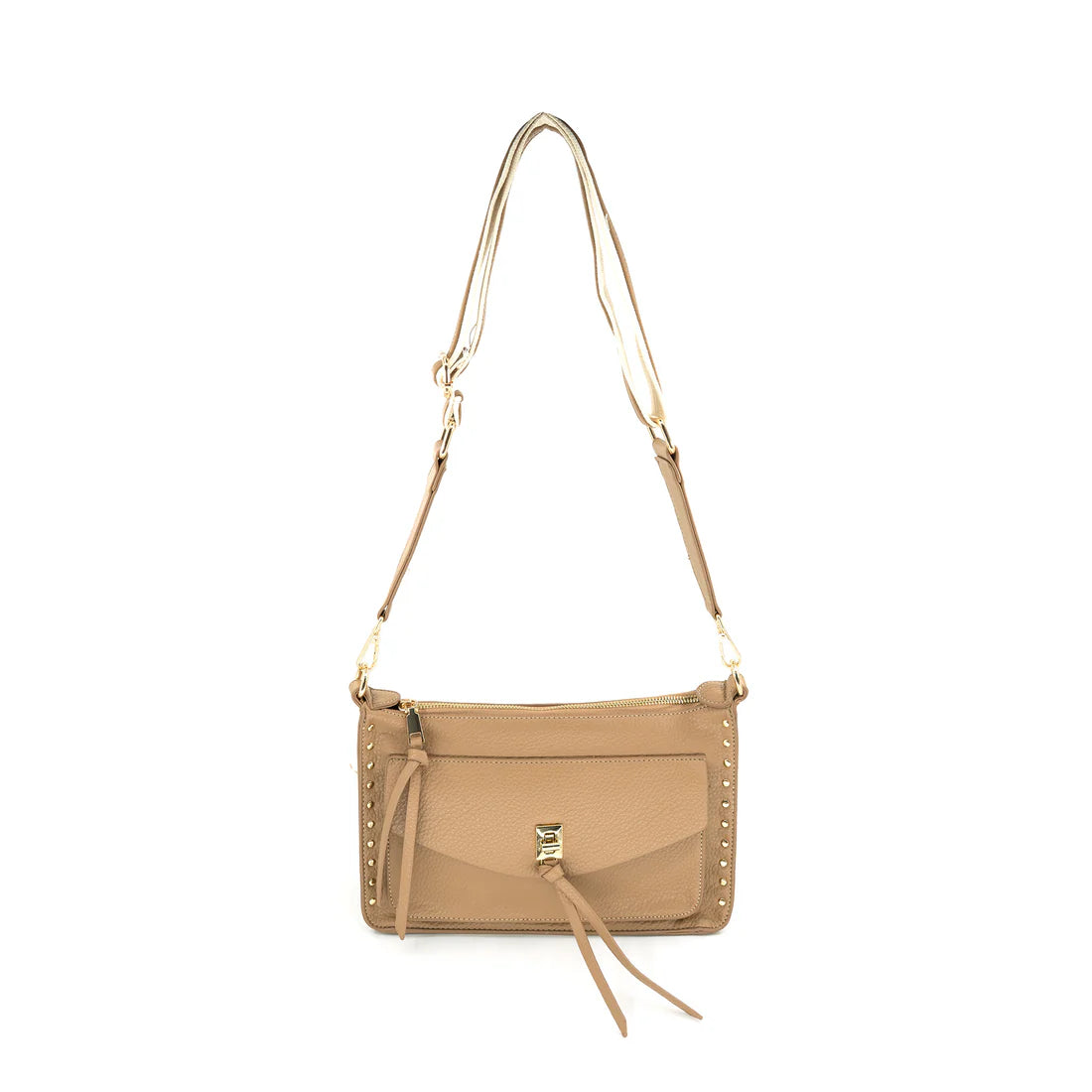 "Punchy" BC Bags Studded Purse (multiple colors)