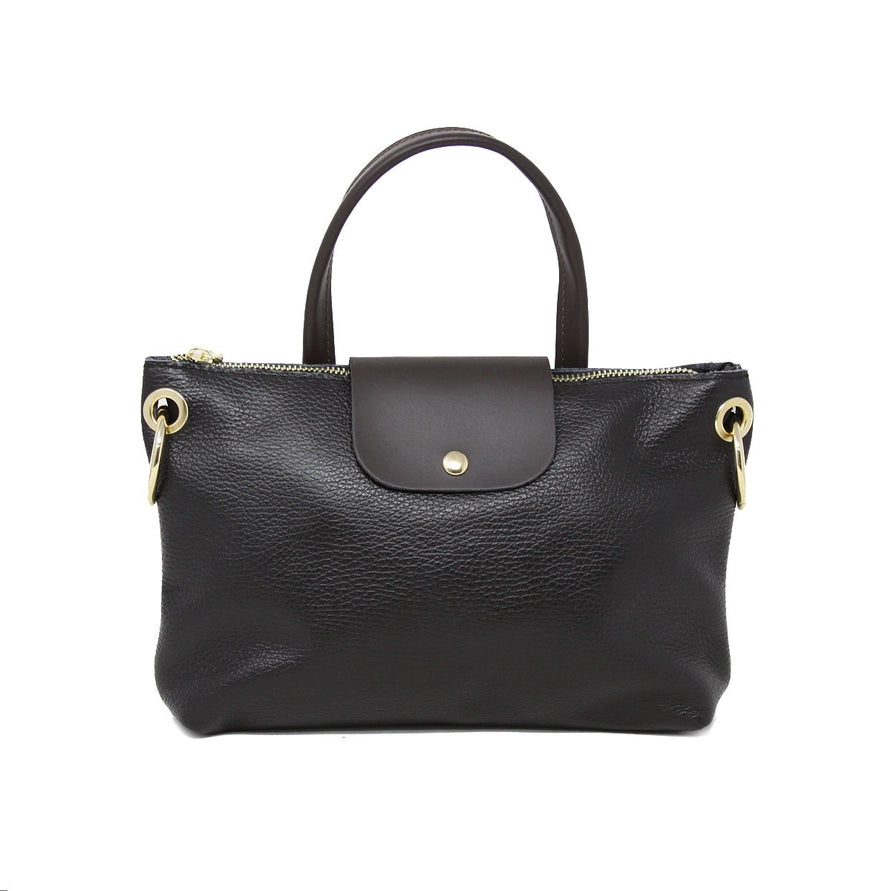 German Fuentes Italian Leather Shoulder/Crossbody Bag
