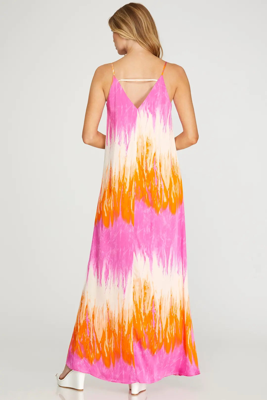 "Baja" Waves Maxi Dress