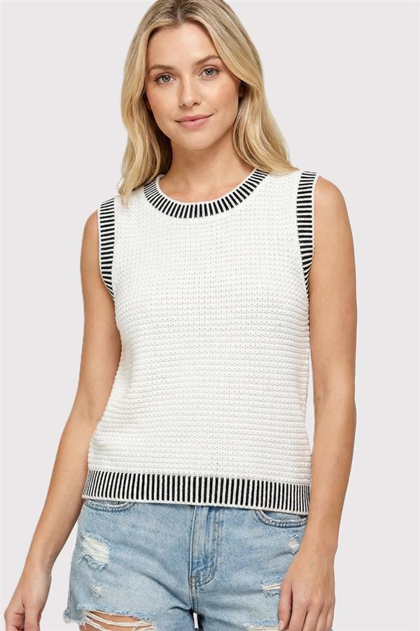 "Emma" Textured Tank