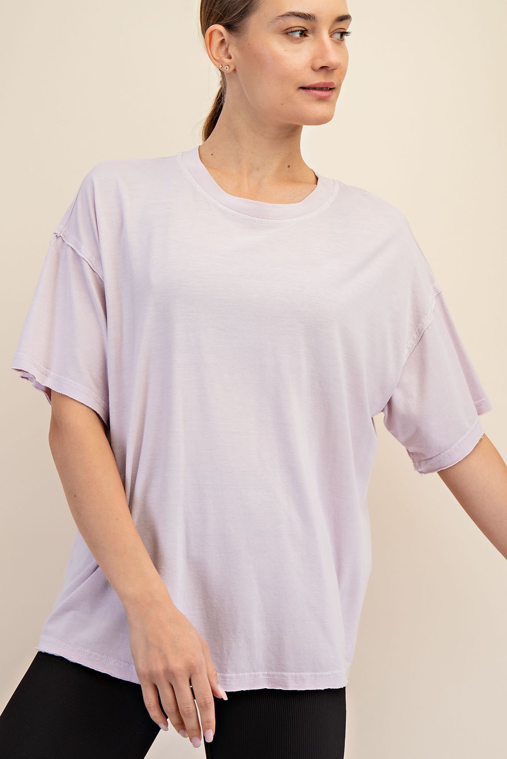 RAE MODE Washed Cotton Boxy Tee