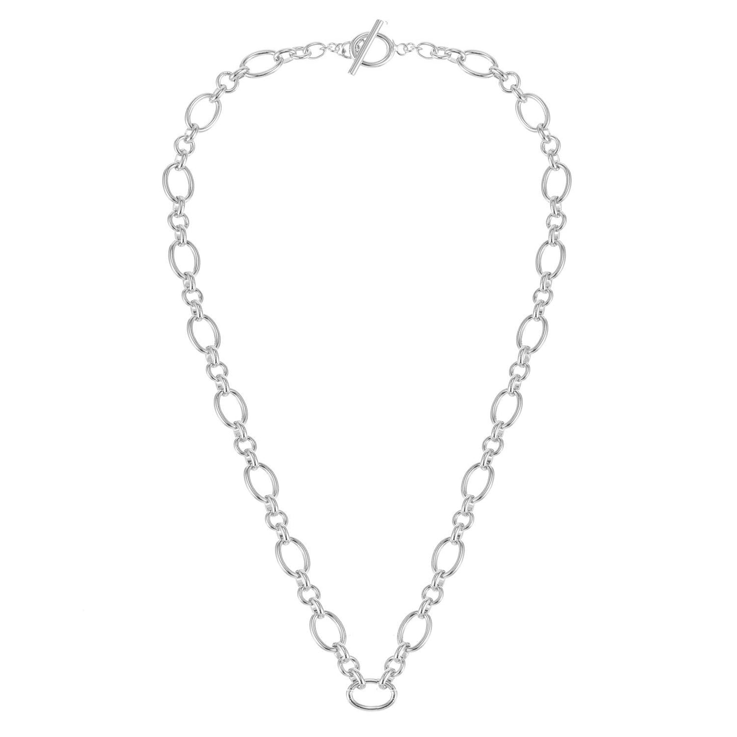 Natalie Wood Solaris Chain Necklace (SILVER)