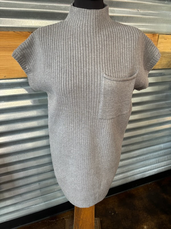 "Penelope" Ribbed knit Sweater Dress