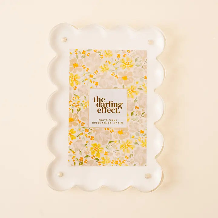 The Darling Effect Rectangle Acrylic Frame (multiple colors)