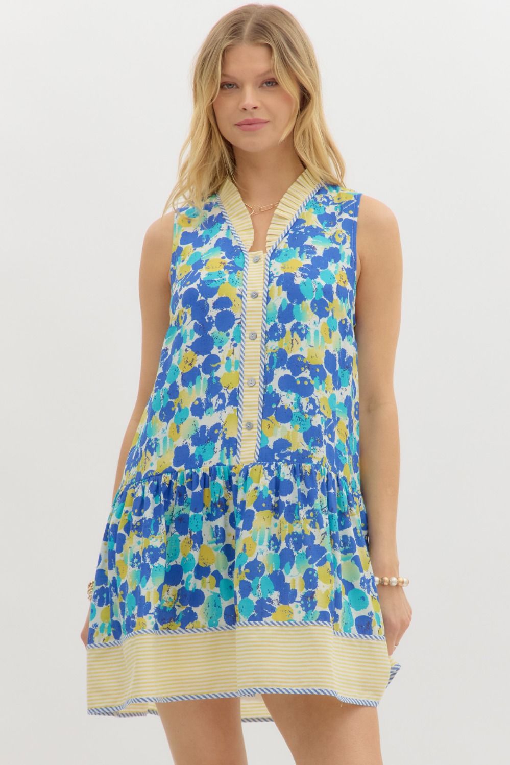 "Lilly" Floral Mini Dress