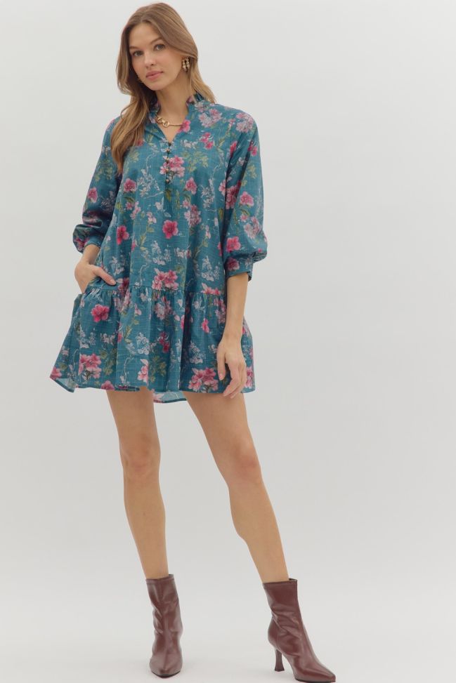 "Sadie" Floral Mini Dress