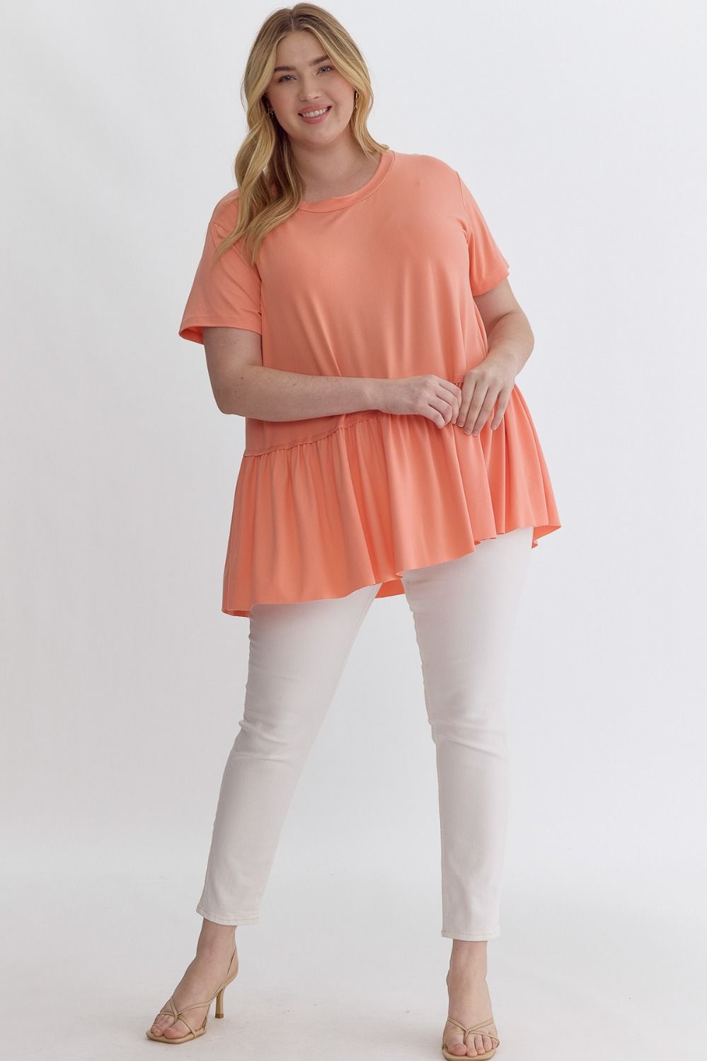 "Peachy" Timeless Tee