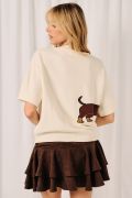 "Dixie" Dachshund SS Sweater