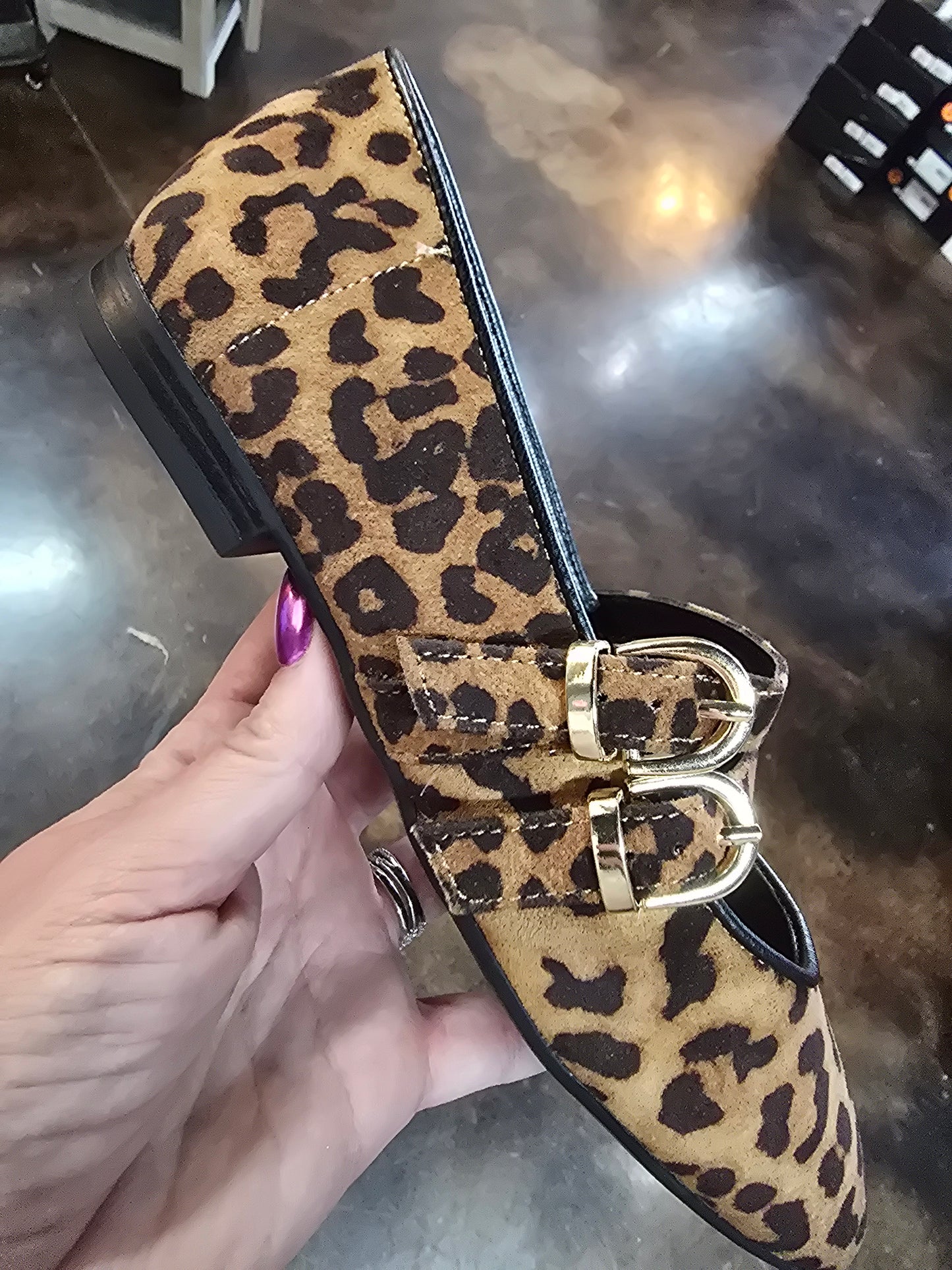 MIA Leopard Ballet Flat