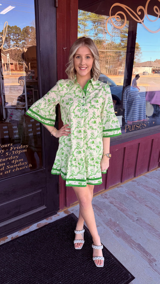 "Morgan" Floral Mini Dress