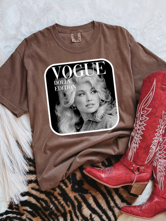 Vogue "Dolly Edition" Chocolate Tee