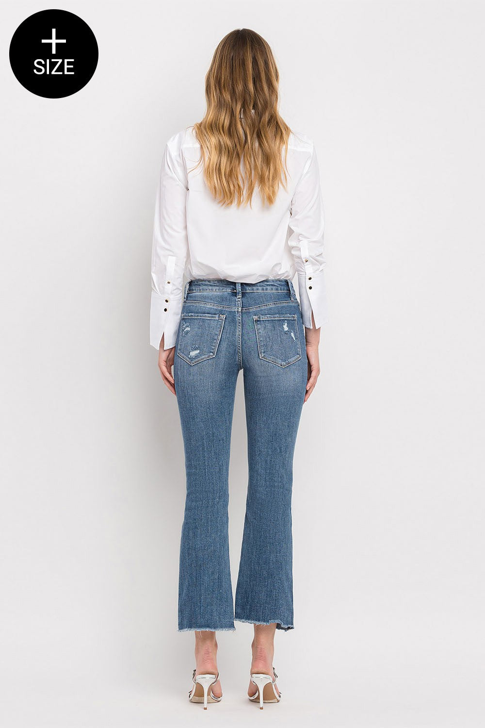 VERVET Curvy High Rise Kick Flare