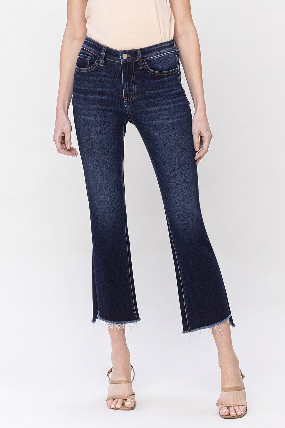 "Maddie" High Rise Flare Jeans