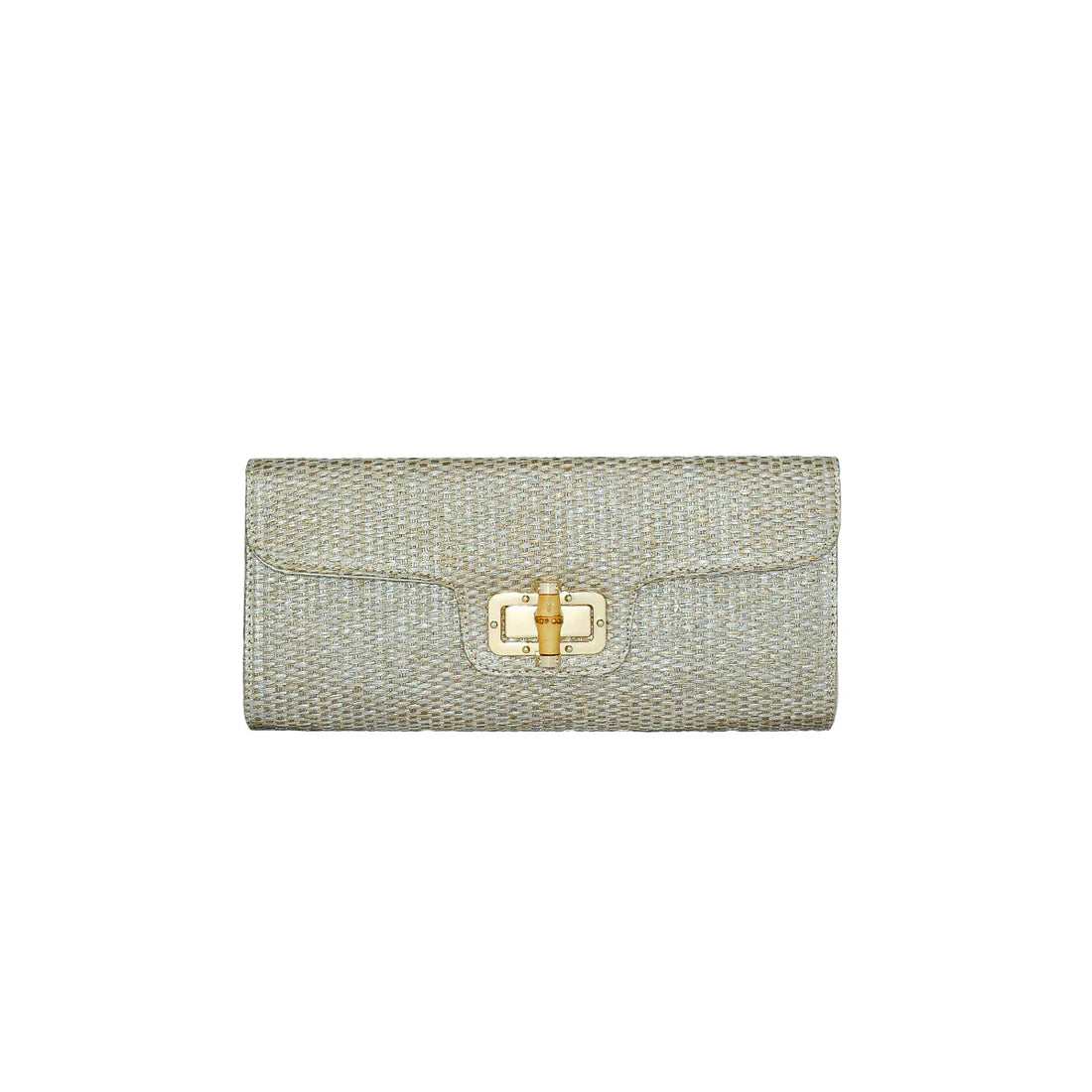 BC Bamboo Gold Clutch