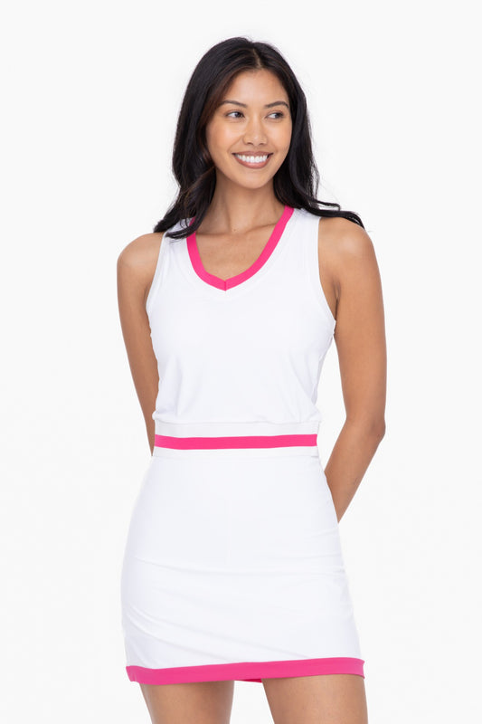 MONO B Color Block Active Tank Top