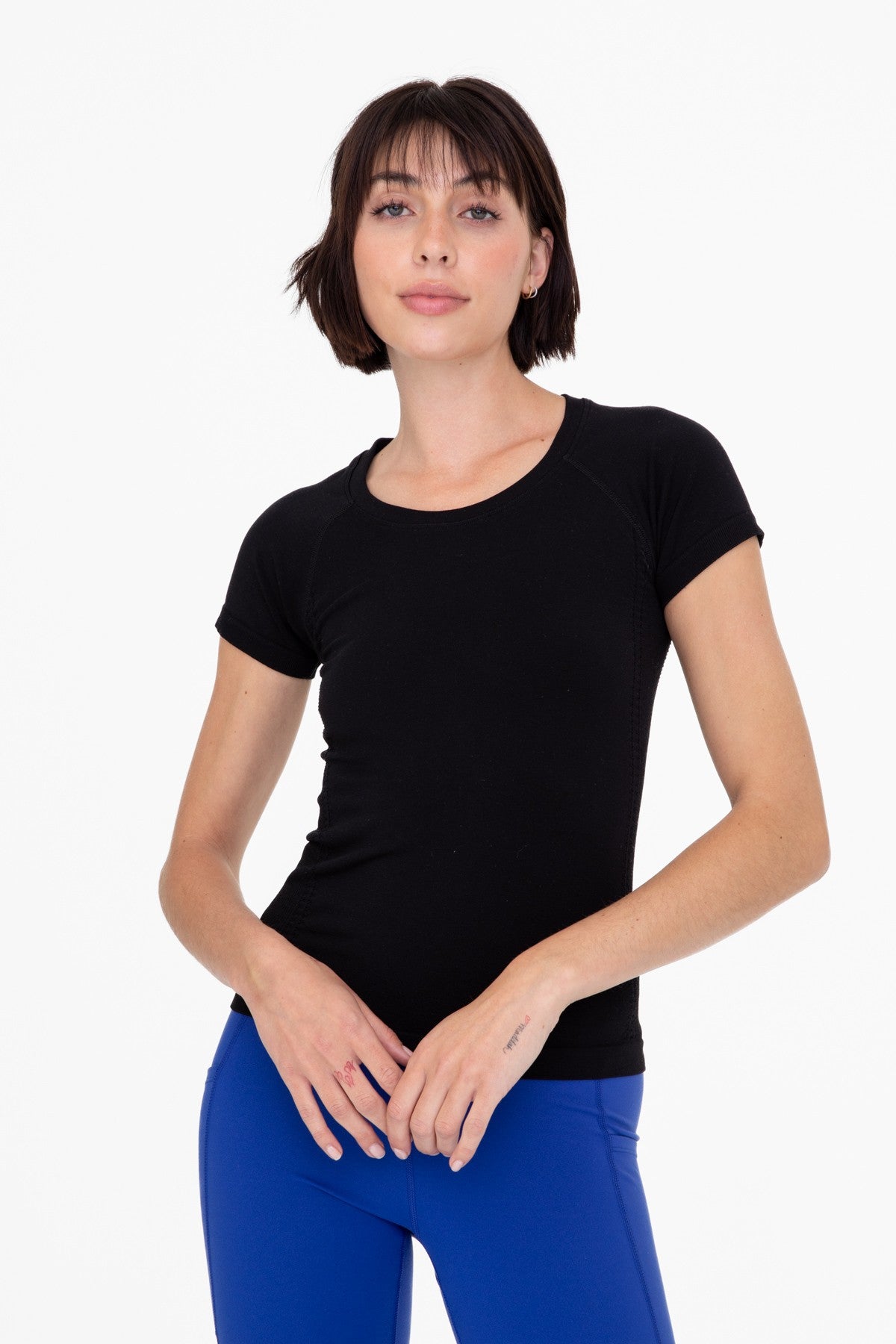 Mono B Dusty Lime Seamless Tee