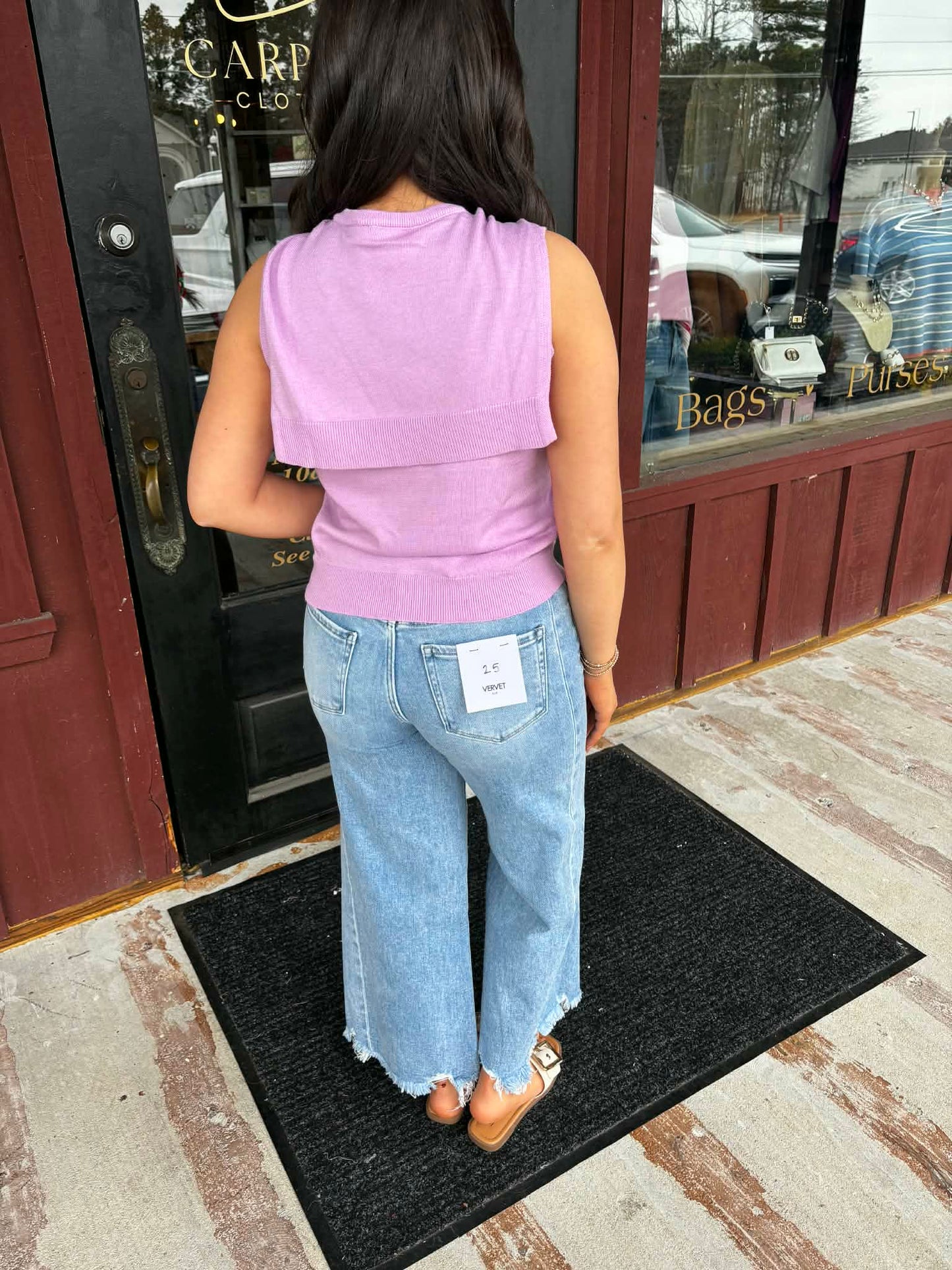 "Tied Up" Jacket Tied Top (Multiple Colors)