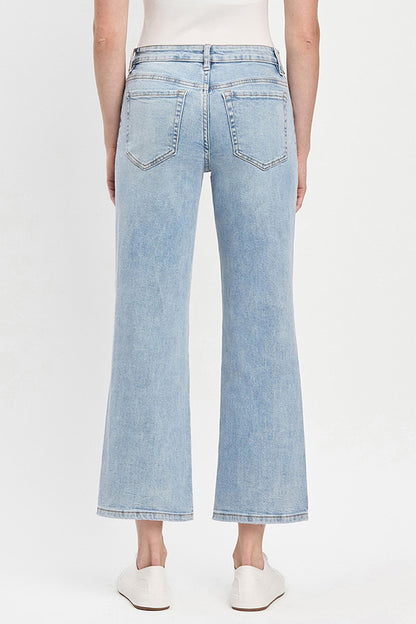 Vervet Mid Rise Light Wash Dad Jeans