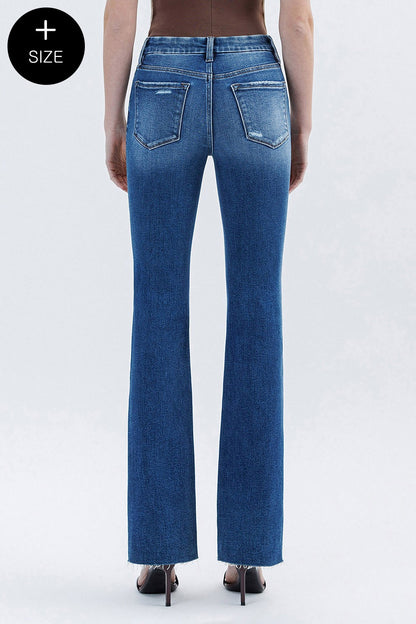 VERVET Curvy High Rise Bootcut