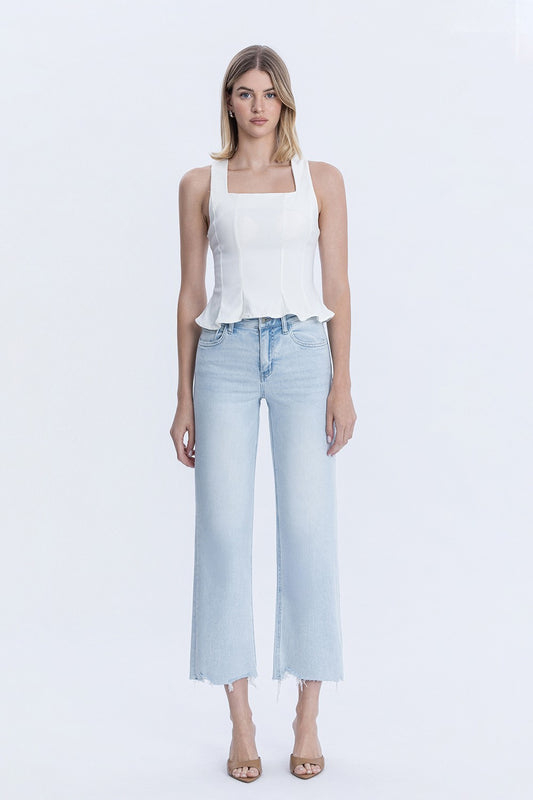 High Rise Slim Wide