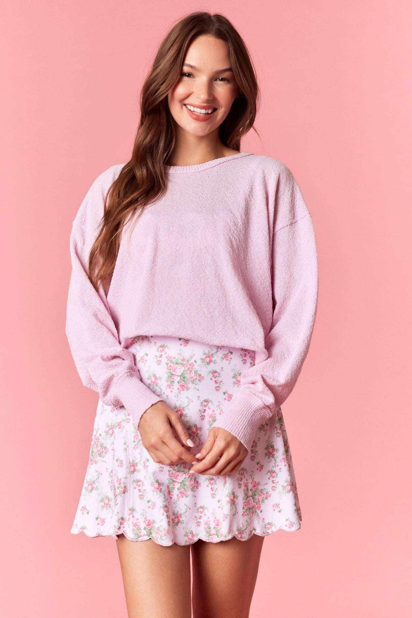 "Alana" Open Back Sweater
