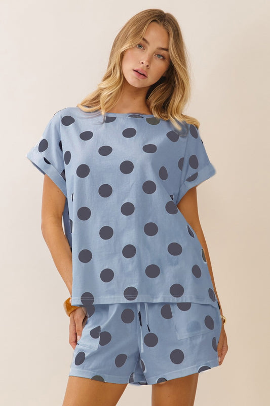 "Kelly" CURVY Polka Dot Set