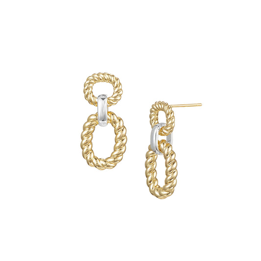 Natalie Wood Heirloom Link Earrings