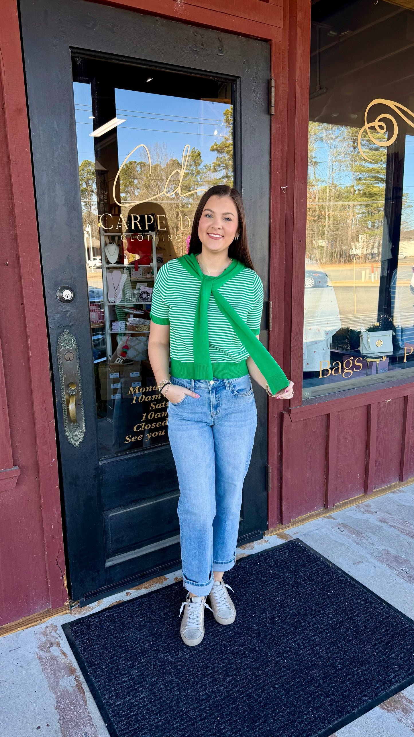 "Carlin" Sweater Wrap Top