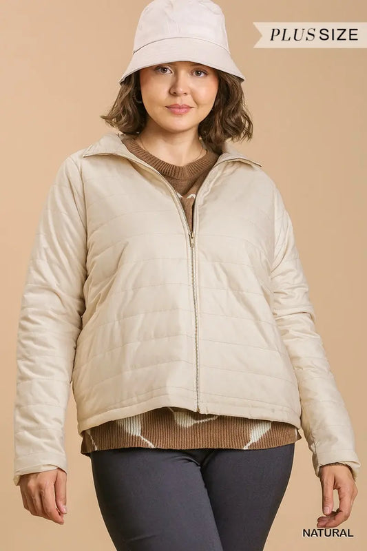 "Cynthia" Lightweight Curvy Jacket