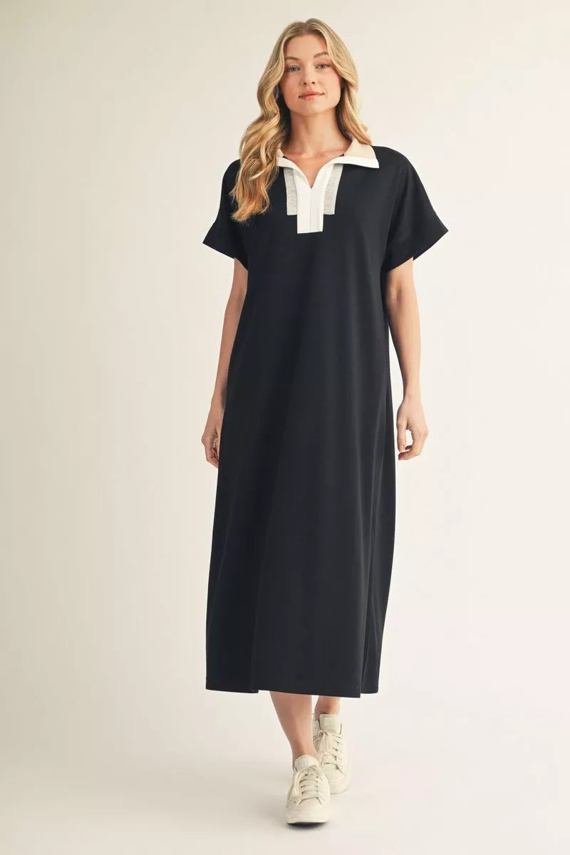 "Kelsi" Midi T-shirt Dress