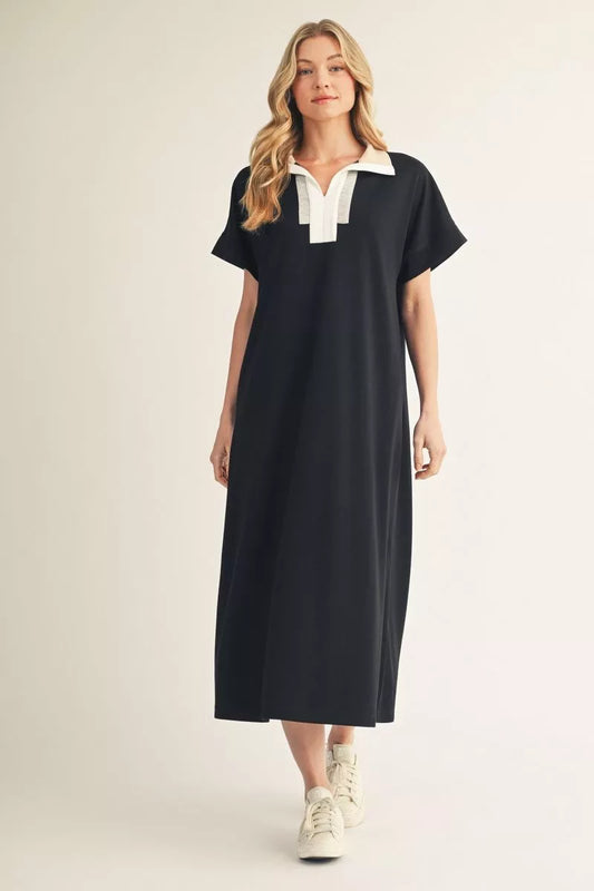 "Kelsi" Midi T-shirt Dress