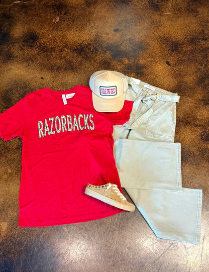 Razorback Camo Tee