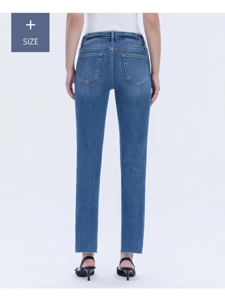 VERVET High Rise Slim Straight Curvy