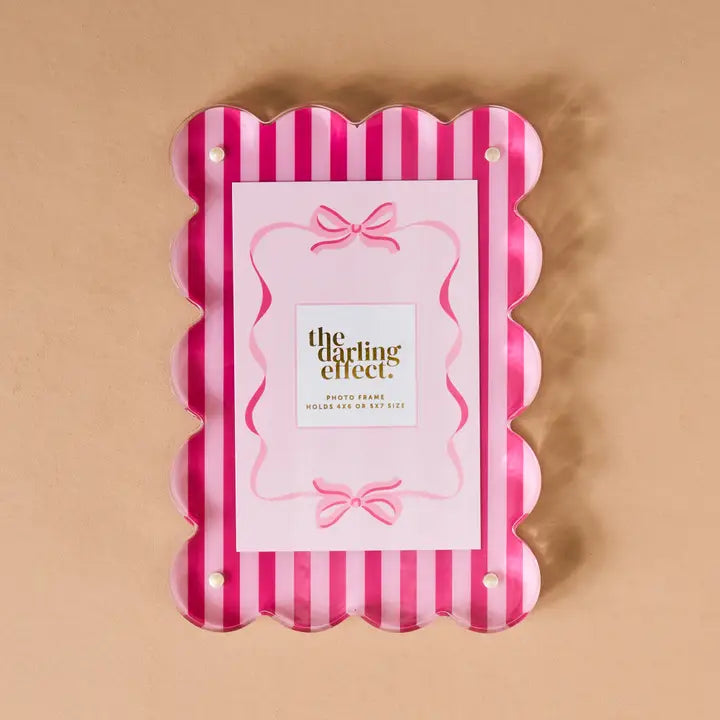 The Darling Effect Rectangle  Acrylic Frame (multiple colors)