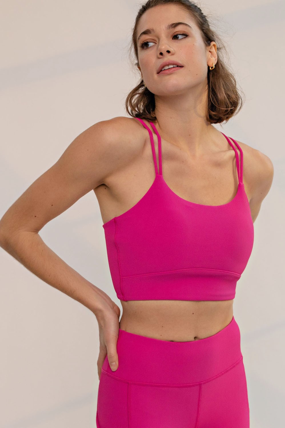 RAE MODE Ribbed Sports Bra