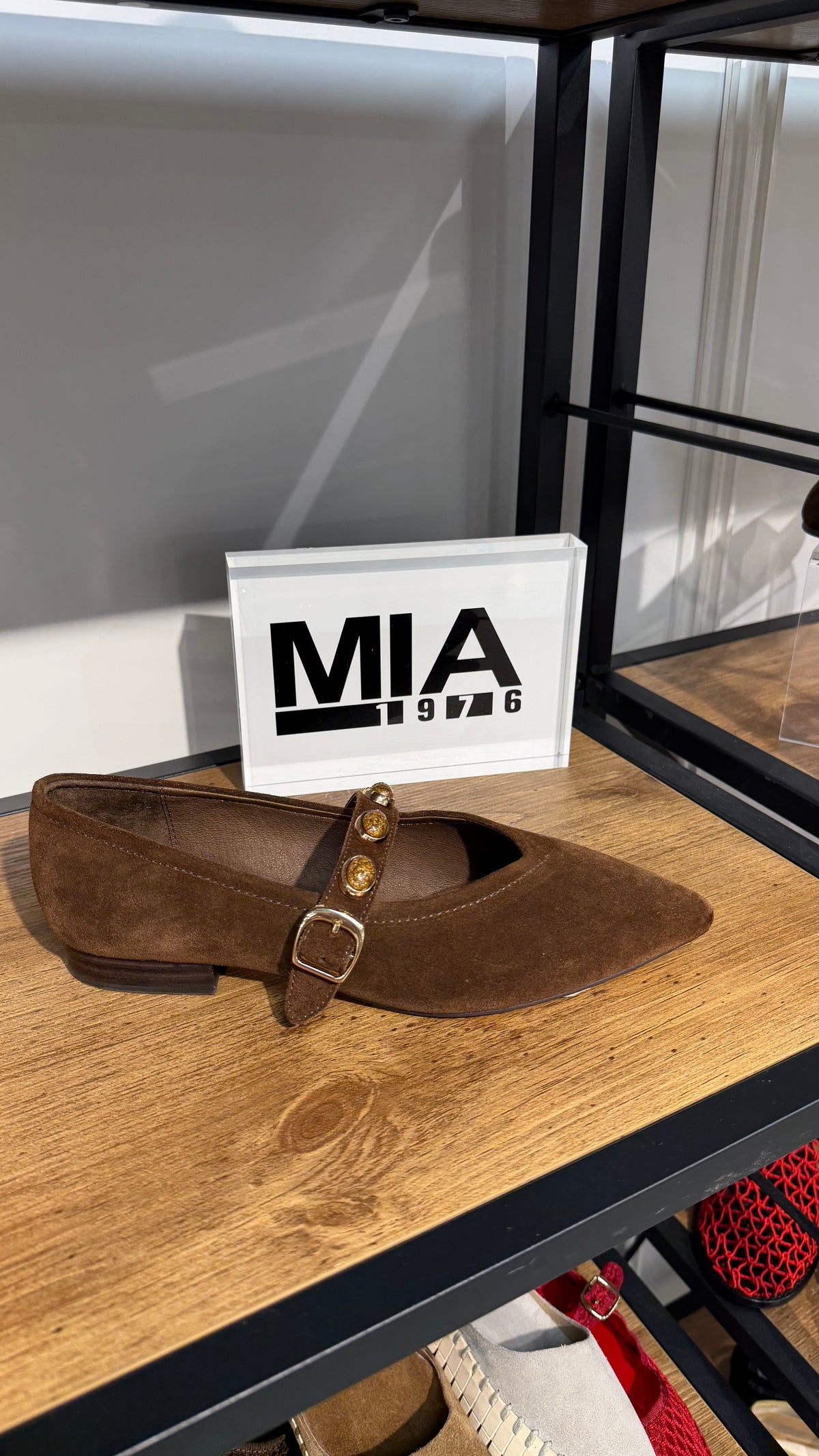 MIA “Abrina” Suede Flats