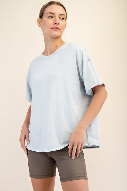 RAE MODE Washed Cotton Boxy Tee