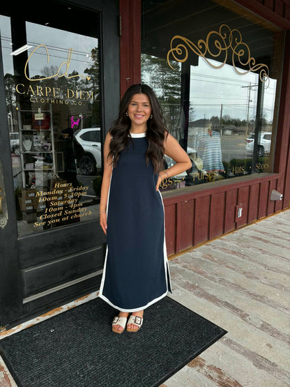 "Josey" Solid Midi Dress (Multiple Colors)