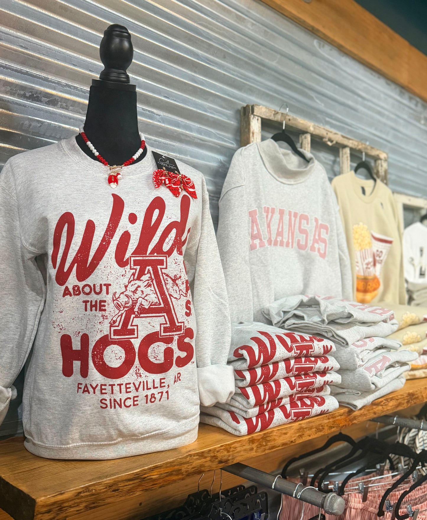 Wild about the Hogs Sweatshirt