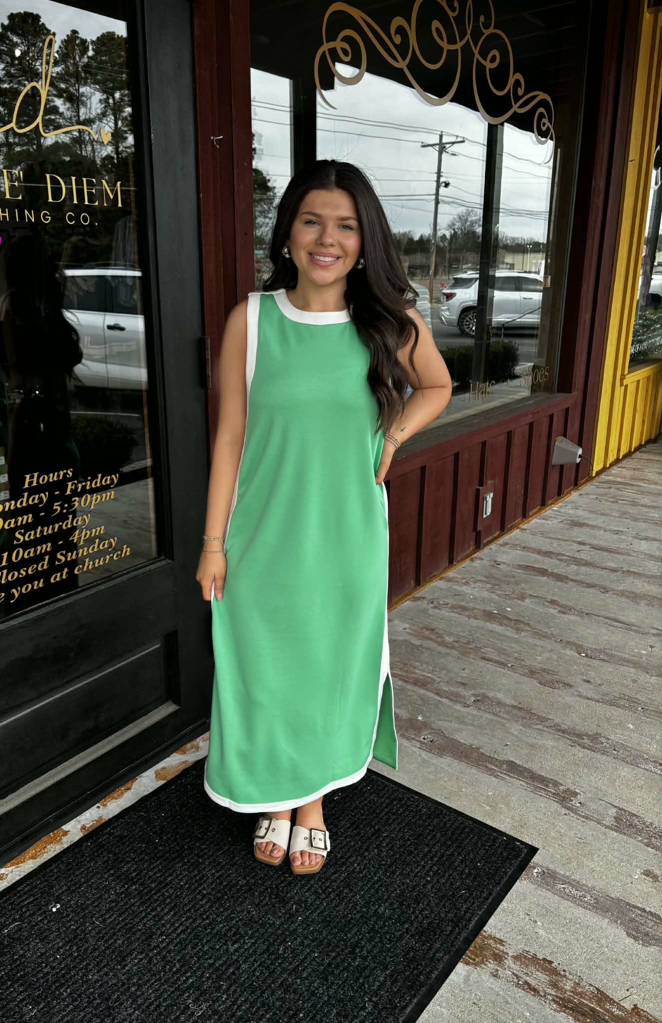 "Josey" Solid Midi Dress (Multiple Colors)
