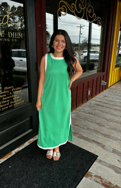 "Josey" Solid Midi Dress (Multiple Colors)