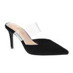 Ronnie Suede Black Chinese Laundry Heel