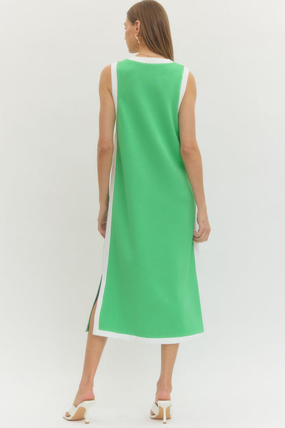 "Josey" Solid Midi Dress (Multiple Colors)
