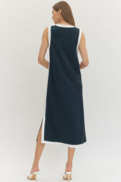 "Josey" Solid Midi Dress (Multiple Colors)